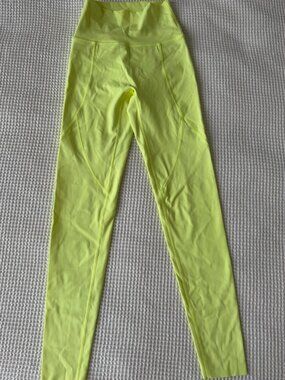 Aerie Bright Yellow Leggings